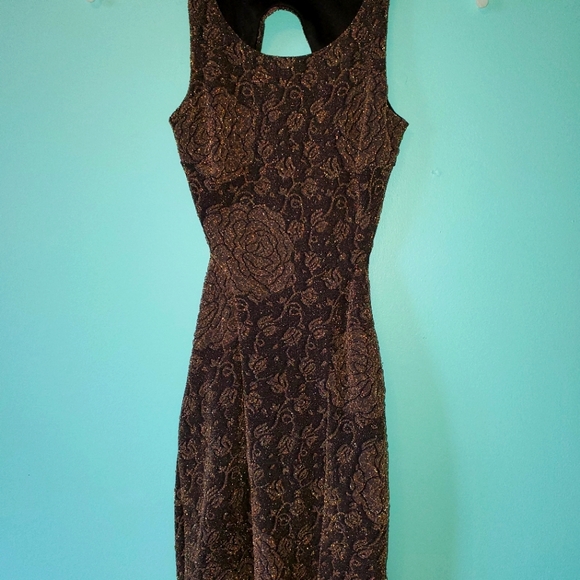 Above Knee Dress with Open Back - Picture 1 of 3